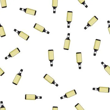 Pattern ramen soy sauce cartoon vector Stock Illustration