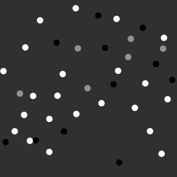 Pattern with random shapes. Abstract geometric illustration Stock Illustration
