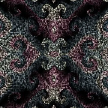 Pattern of a random small dots. Stock Illustration