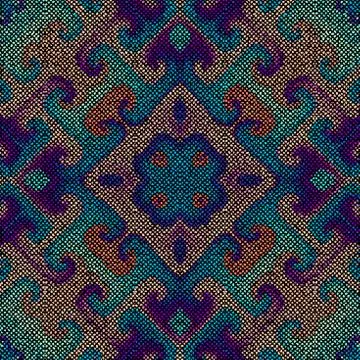 Pattern of a random small dots. Seamless image Stock Illustration