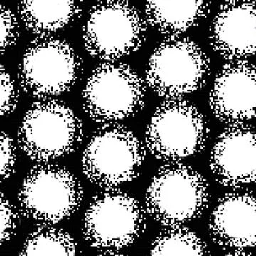 Pattern of a random small dots. Seamless dither image 스톡 일러스트
