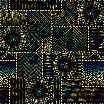 Pattern of a random small dots. Seamless image Stock Illustration