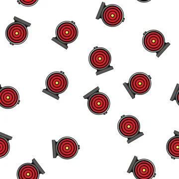 Pattern range shooting target cartoon vector Stock Illustration