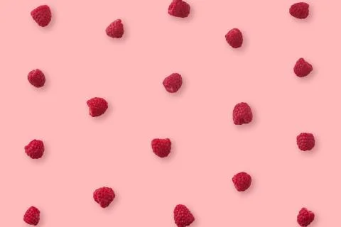 Pattern of raspberry 스톡 사진