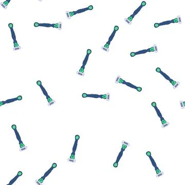 Pattern razor shaver handle cartoon vector Illustration