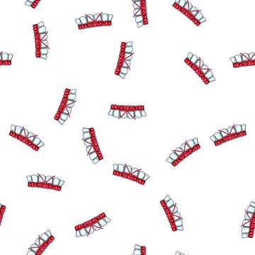 Pattern reception garter wedding cartoon vector Stock Illustration