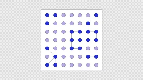 Pattern recognition 2D cartoon object animation Stock Footage 324027232