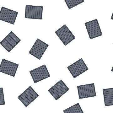 Pattern recovery hard drive cartoon vector イラスト素材