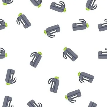 Pattern recycle water bottle cartoon vector Stock Illustration