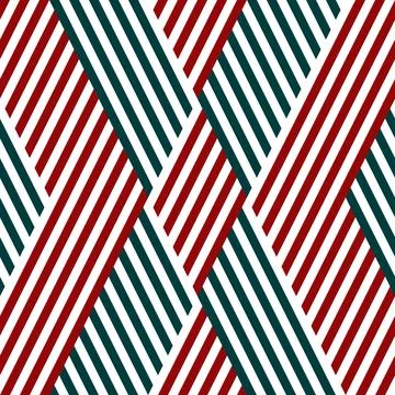 Pattern with red and green lines 3631 イラスト素材