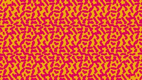 Pattern with red and yellow stripes Stock Footage 286739231