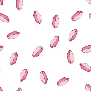 Pattern red beret cartoon vector Stockillustratie