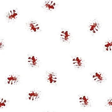 Pattern Red blood splatter creating abstract stain splash background Illustrazione stock