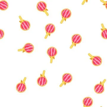 Pattern red cufflinks cartoon vector 库存插图