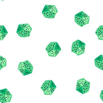 Pattern red dice cartoon vector Stock Illustration