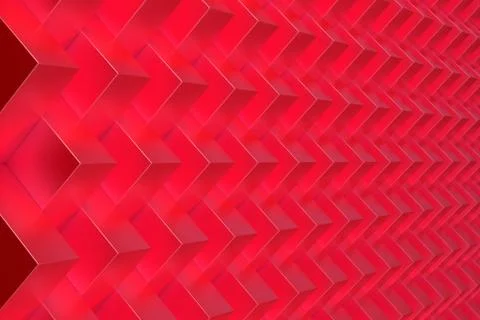 Pattern with red rectangular shapes Illustrazione stock
