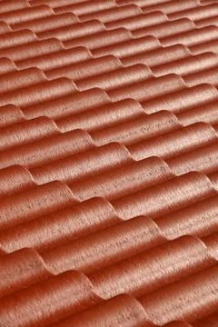 Pattern of red roof Stock Photos