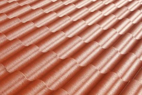 Pattern of red roof Stock Photos