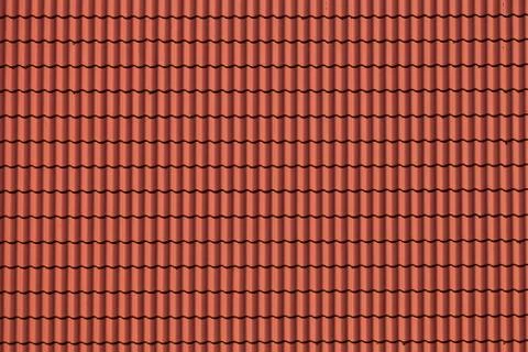 Pattern of red roof Stock Photos