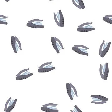 Pattern red stapler cartoon vector Stock Illustration