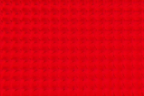 Pattern of red twisted pyramid shapes Stock Illustration