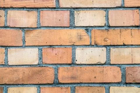 Pattern of red wall block Stock Photos