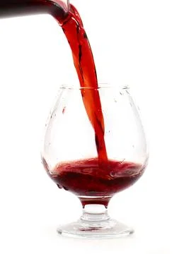 Pattern of red wine Stock Photos