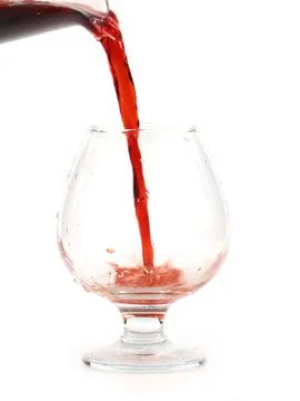 Pattern of red wine Stock Photos