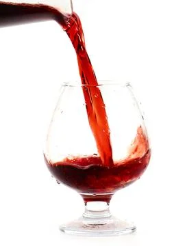 Pattern of red wine Stock Photos