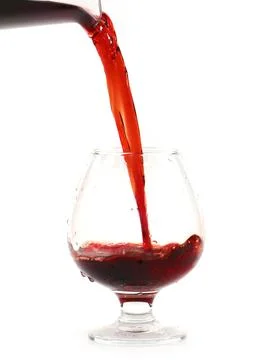 Pattern of red wine Stock Photos
