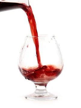 Pattern of red wine Stock Photos