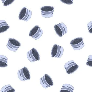 Pattern reduce faucet aerator cartoon vector Stock Illustration