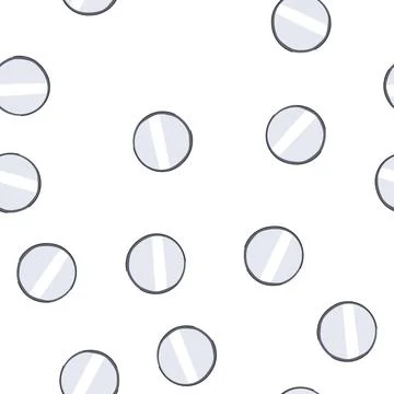 Pattern reflection wall mirror cartoon vector Illustrazione stock