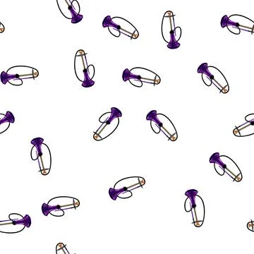 Pattern relaxation hookah shisha cartoon vector sign color Stock Illustration