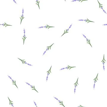 Pattern relaxation lavender cartoon vector Stock Illustration