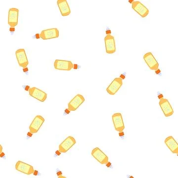 Pattern relief nasal spray bottle cartoon vector Stock Illustration