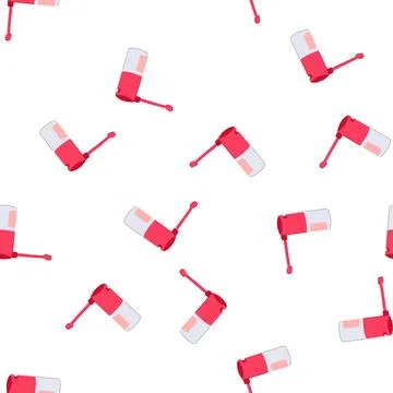 Pattern relief throat spray bottle cartoon vector イラスト素材