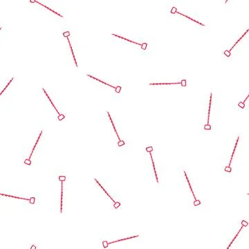 Pattern removal drain snake cartoon vector 库存插图