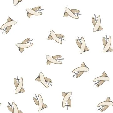 Pattern renewable wind turbine home use cartoon vector Illustrazione stock