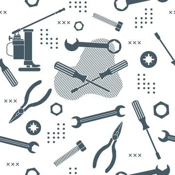 Pattern Repair Construction tool Building Pliers イラスト素材