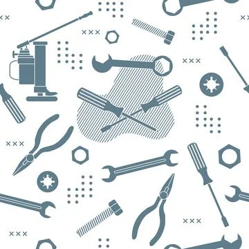 Pattern Repair Construction tool Building Pliers Ilustración de archivo