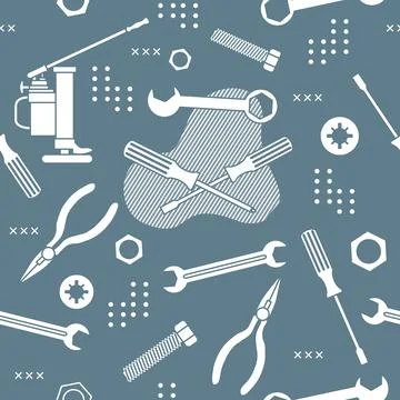 Pattern Repair Construction tool Building Pliers イラスト素材