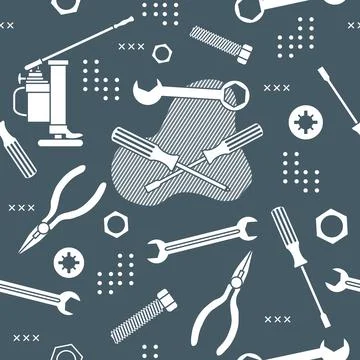 Pattern Repair Construction tool Building Pliers イラスト素材