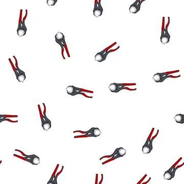 Pattern repair pipe wrench cartoon vector Stock Illustration