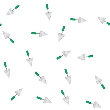 Pattern repair trowel cartoon vector Stock Illustration