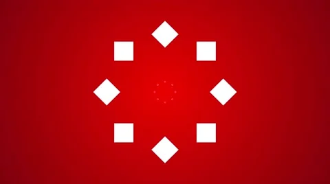 Pattern repeating background loop red Stock Footage 62780882