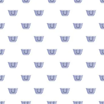 Pattern repeating women's handbag with purple chevron design 스톡 일러스트