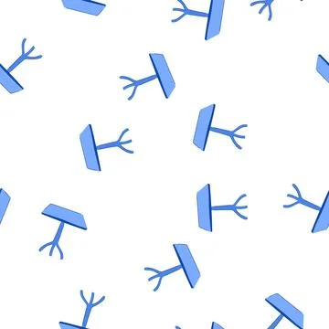 Pattern resistant plastic table cartoon vector Stock Illustration