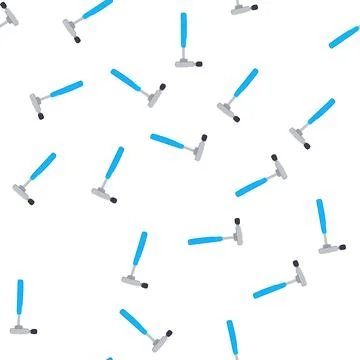 Pattern response reflex hammer cartoon vector Stock Illustration