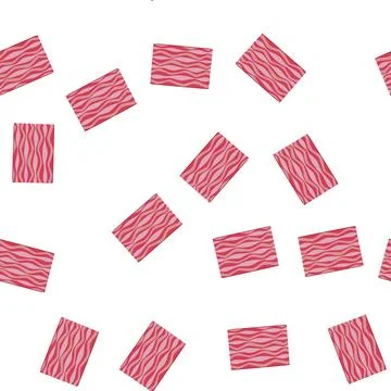 Pattern retro groovy pink wavy stripes patterning abstract background Illustrazione stock